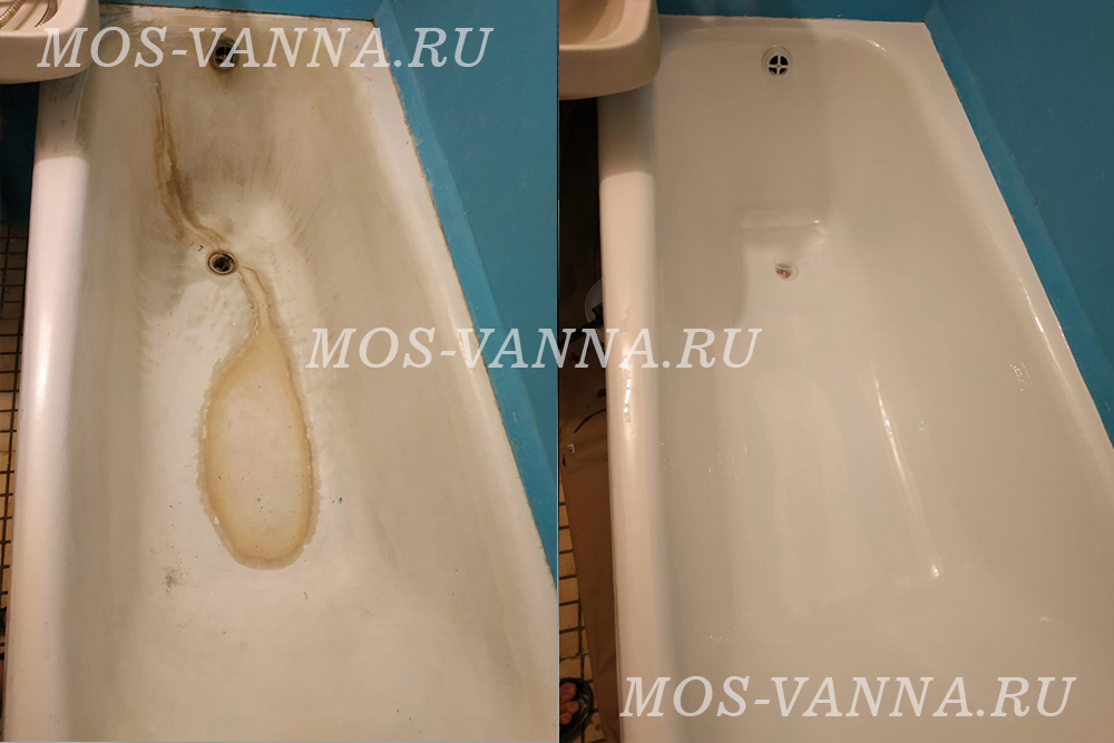 Реставрация ванны в Орехово-Зуево